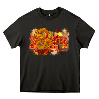 Asphalt year of the dragon chinese new year 2024 Heavy Core Tee - CowGirlArtShop