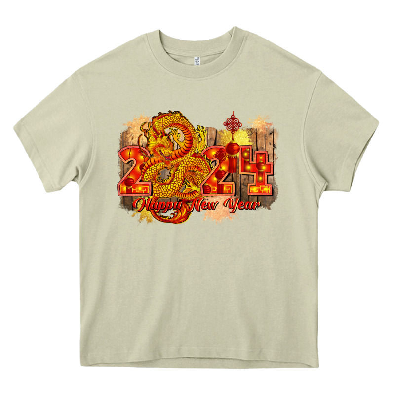 Year Of The Dragon Chinese New Year 2024 Heavy Core Tee by CowGirlArtShop | Teevron