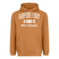 Meerkat harpers ferry west virginia wv vintage established sports pullover hoo Heavyweight Hoodie - linhVisuals