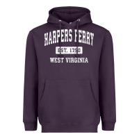 Harpers Ferry West Virginia Wv Vintage Established Sports Pullover Hoo Heavyweight Hoodie | Teevron