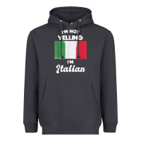 Smoke i'm not yelling i'm italian t shirt Heavyweight Hoodie - linhVisuals