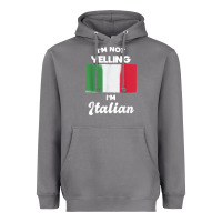 Storm i'm not yelling i'm italian t shirt Heavyweight Hoodie - linhVisuals