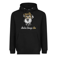 Black birthday and mother's day gift miniature schnauzer mom t shirt Heavyweight Hoodie - linhVisuals