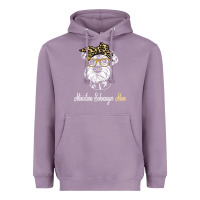 Lavender birthday and mother's day gift miniature schnauzer mom t shirt Heavyweight Hoodie - linhVisuals