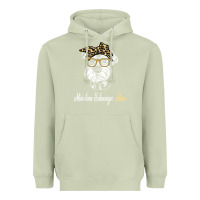 Matcha birthday and mother's day gift miniature schnauzer mom t shirt Heavyweight Hoodie - linhVisuals