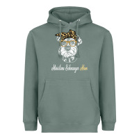 Sage birthday and mother's day gift miniature schnauzer mom t shirt Heavyweight Hoodie - linhVisuals