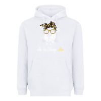 White birthday and mother's day gift miniature schnauzer mom t shirt Heavyweight Hoodie - linhVisuals