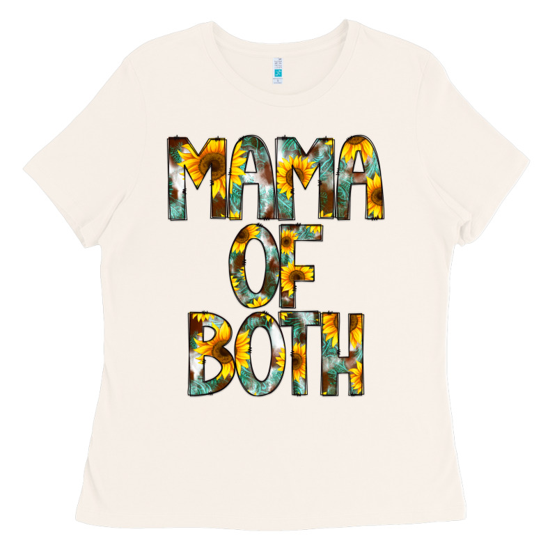 Mama Of Both Ladies Tee by CowCowDesign | Teevron