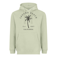 Matcha retro cool laguna beach california palm tree unique novelty sweatshirt Heavyweight Hoodie - linhVisuals