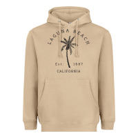 Mushroom retro cool laguna beach california palm tree unique novelty sweatshirt Heavyweight Hoodie - linhVisuals