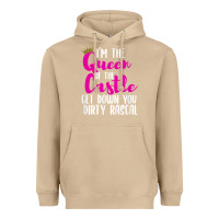 Mushroom i’m the queen of the castle get down you dirty rascal t shirt Heavyweight Hoodie - linhVisuals