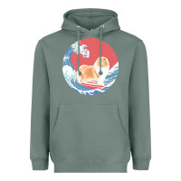 Sage rough collie t  shirt rough collie gifts   ocean waves surfing rough c Heavyweight Hoodie - linhVisuals