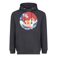 Smoke rough collie t  shirt rough collie gifts   ocean waves surfing rough c Heavyweight Hoodie - linhVisuals
