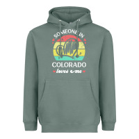 Sage someone in colorado loves me t  shirt someone in colorado loves me fun Heavyweight Hoodie - linhVisuals