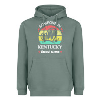 Sage someone in kentucky loves me t  shirt someone in kentucky loves me fun Heavyweight Hoodie - linhVisuals