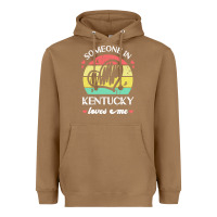 Toasted Coconut someone in kentucky loves me t  shirt someone in kentucky loves me fun Heavyweight Hoodie - linhVisuals