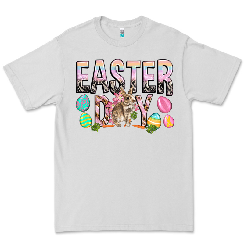 Easter Day With Rabbit Premium Tee by HowdyJamesFarm | Teevron