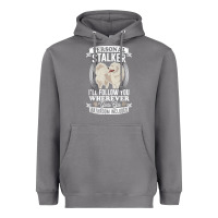Storm great pyrenees stalker great pyrenees gifts great pyrenees t shirt Heavyweight Hoodie - linhVisuals