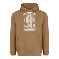 Toasted Coconut great pyrenees stalker great pyrenees gifts great pyrenees t shirt Heavyweight Hoodie - linhVisuals