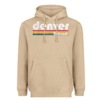 Mushroom denver colorado vintage 70's 80's retro style men women t shirt Heavyweight Hoodie - linhVisuals