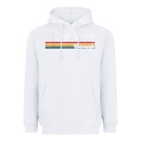 White denver colorado vintage 70's 80's retro style men women t shirt Heavyweight Hoodie - linhVisuals