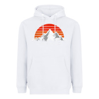 White retro vintage steamboat springs colorado distressed t shirt Heavyweight Hoodie - linhVisuals