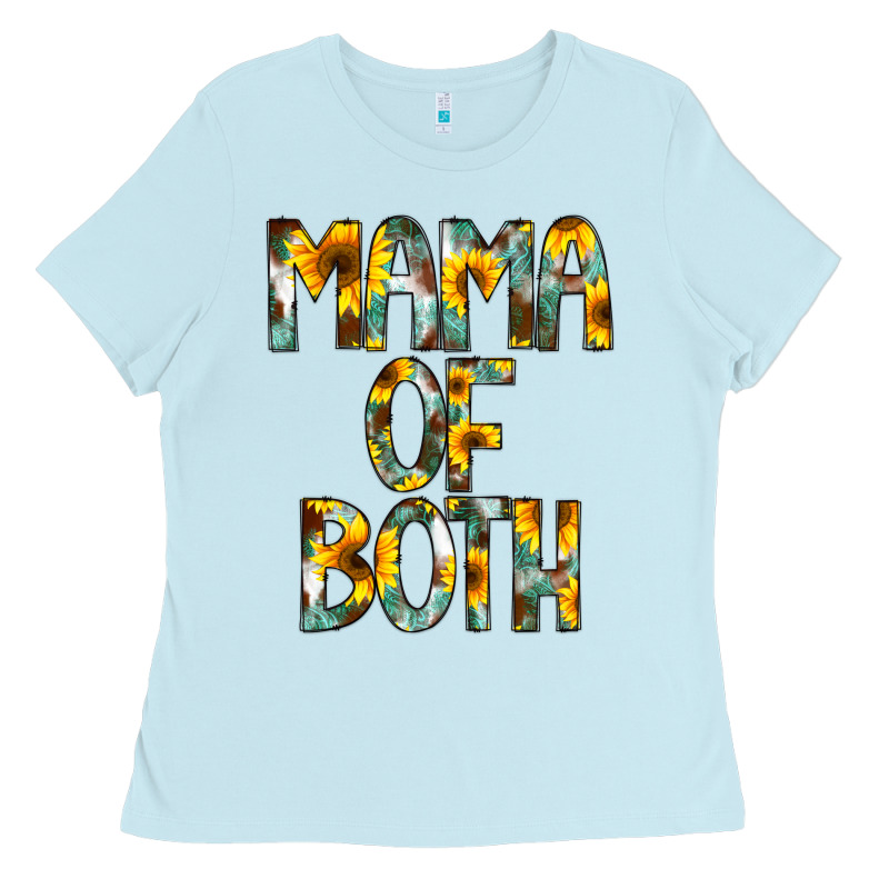 Mama Of Both Ladies Tee by CowCowDesign | Teevron