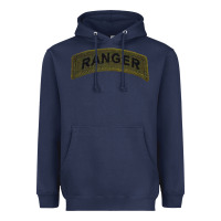 Navy army ranger tab subdued infantry grunt pullover hoodie Heavyweight Hoodie - linhVisuals