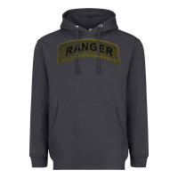 Smoke army ranger tab subdued infantry grunt pullover hoodie Heavyweight Hoodie - linhVisuals