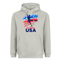 Moon Dust ice skating dance support the team tshirt usa flag t shirt Heavyweight Hoodie - linhVisuals