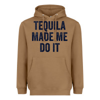 Toasted Coconut womens tequila made me do it tank tops for women summer drinking tank Heavyweight Hoodie - linhVisuals