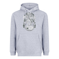 Heather Grey papa roach   official merchandise   loyalty t shirt Heavyweight Hoodie - linhVisuals
