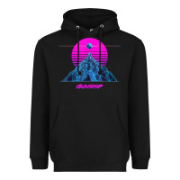 Black pink sun   official gunship t shirt Heavyweight Hoodie - linhVisuals