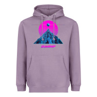 Lavender pink sun   official gunship t shirt Heavyweight Hoodie - linhVisuals
