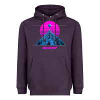 Plum pink sun   official gunship t shirt Heavyweight Hoodie - linhVisuals