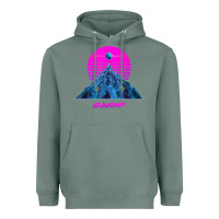 Sage pink sun   official gunship t shirt Heavyweight Hoodie - linhVisuals