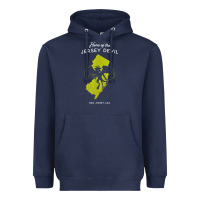 Navy home of the jersey devil   new jersey, usa t shirt Heavyweight Hoodie - linhVisuals