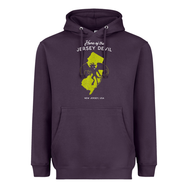 Home Of The Jersey Devil   New Jersey, Usa T Shirt Heavyweight Hoodie by linhVisuals | Teevron