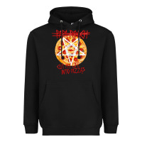 Black papa roach   official merchandise  cut my life into pizzas t shirt Heavyweight Hoodie - linhVisuals