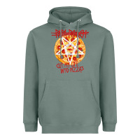 Sage papa roach   official merchandise  cut my life into pizzas t shirt Heavyweight Hoodie - linhVisuals
