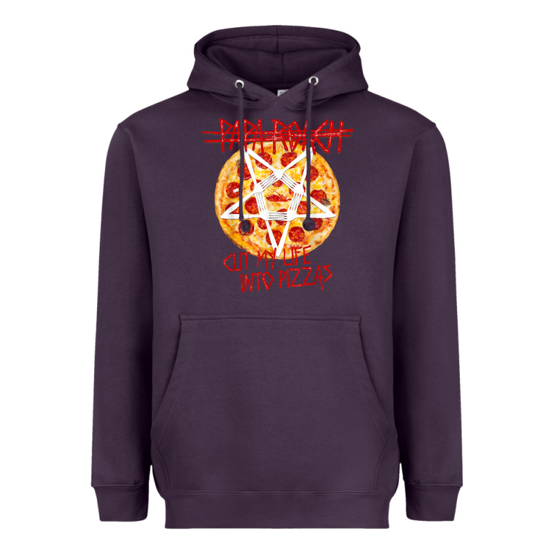 Papa Roach   Official Merchandise  Cut My Life Into Pizzas T Shirt Heavyweight Hoodie by linhVisuals | Teevron