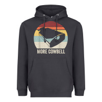 Smoke retro more cowbell shirt funny drummer gift vintage t shirt Heavyweight Hoodie - linhVisuals
