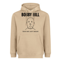 Mushroom bobby hill that boy ain't right [tw] Heavyweight Hoodie - linhVisuals