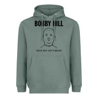 Sage bobby hill that boy ain't right [tw] Heavyweight Hoodie - linhVisuals