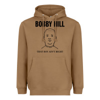 Toasted Coconut bobby hill that boy ain't right [tw] Heavyweight Hoodie - linhVisuals