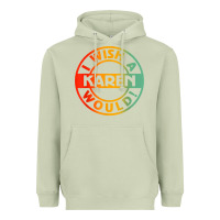 Matcha i wish a karen would t shirt Heavyweight Hoodie - linhVisuals