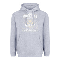 Heather Grey i can't fix stupid   funny carpentry woodworking carpenter t shirt Heavyweight Hoodie - linhVisuals