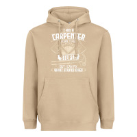 Mushroom i can't fix stupid   funny carpentry woodworking carpenter t shirt Heavyweight Hoodie - linhVisuals