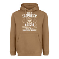 Toasted Coconut i can't fix stupid   funny carpentry woodworking carpenter t shirt Heavyweight Hoodie - linhVisuals