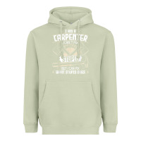Matcha i can't fix stupid   funny carpentry woodworking carpenter t shirt Heavyweight Hoodie - linhVisuals